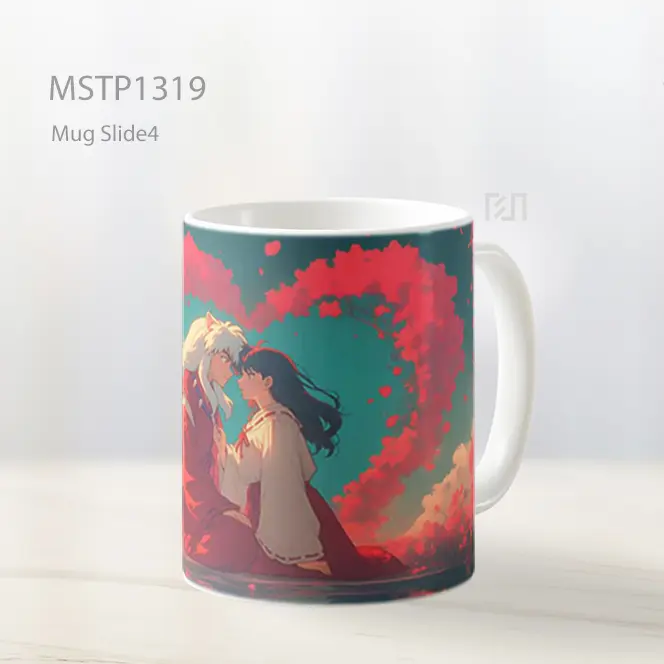 Inuyasha Kagome Pelukan Romantis Mug MSTP1319