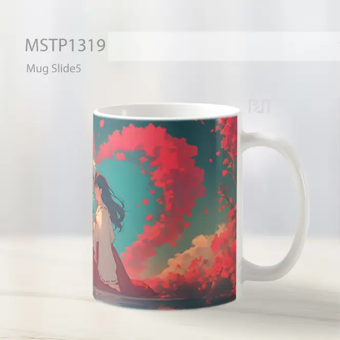 Inuyasha Kagome Pelukan Romantis Mug MSTP1319 - All-side / Desain