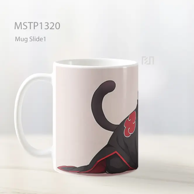 Itachi Kucing Akatsuki Naruto Lucu Mug MSTP1320 - All-side / Desain