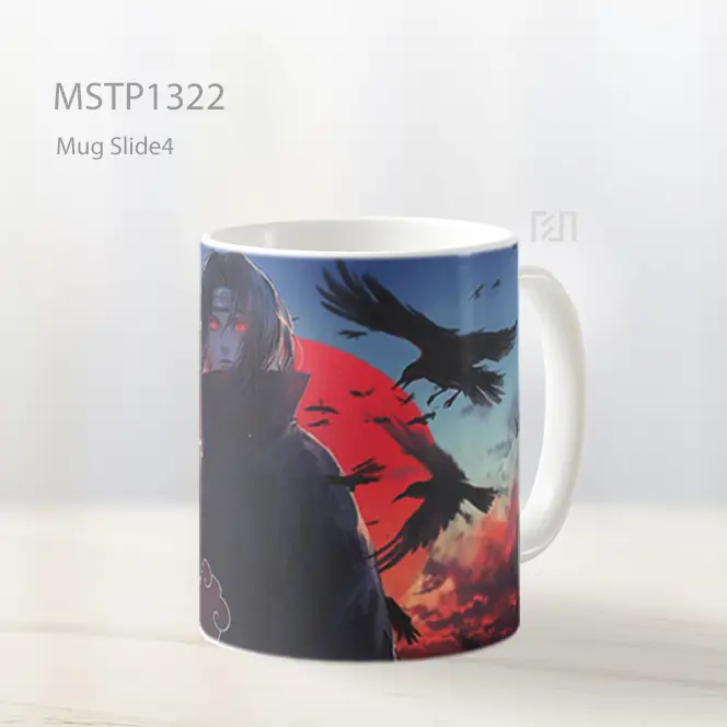 Itachi Naruto Shippuden Sharingan Gagak Mug MSTP1322