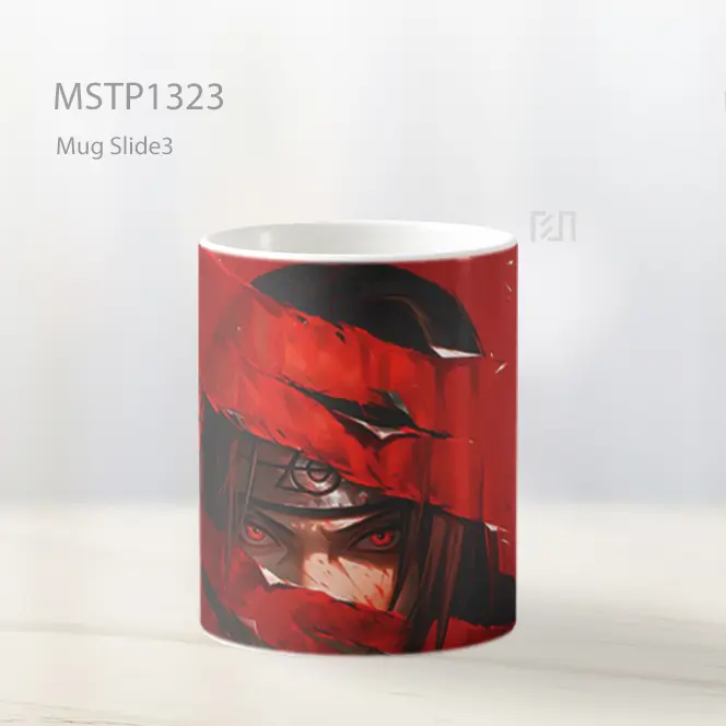 Itachi Uchiha Bayangan Merah Mug MSTP1323 - All-side / Desain