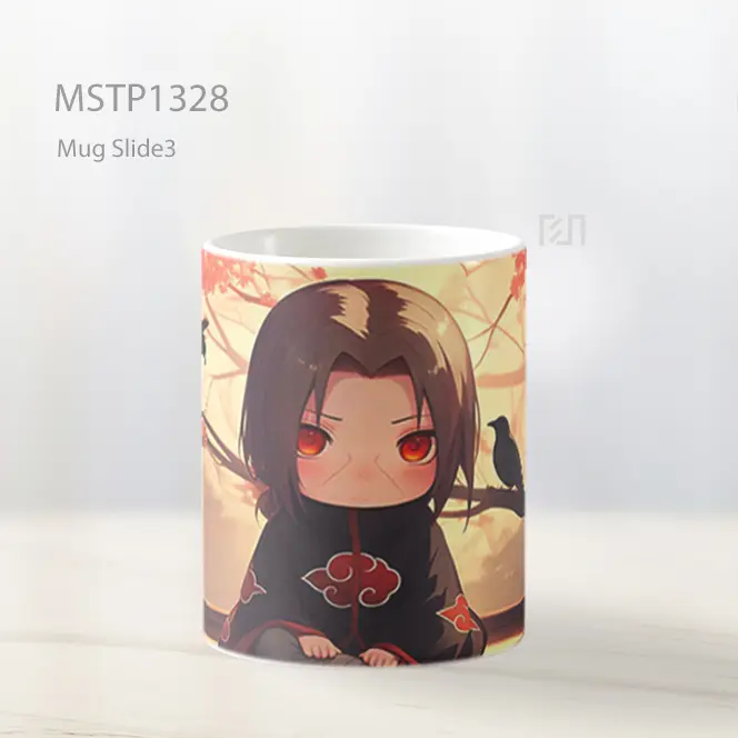 Itachi Uchiha Chibi Akatsuki Anime Mug MSTP1328 - All-side / Desain