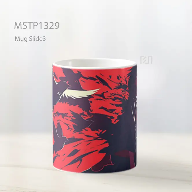 Itachi Uchiha Crow Red Silhouette Mug MSTP1329 - All-side / Desain
