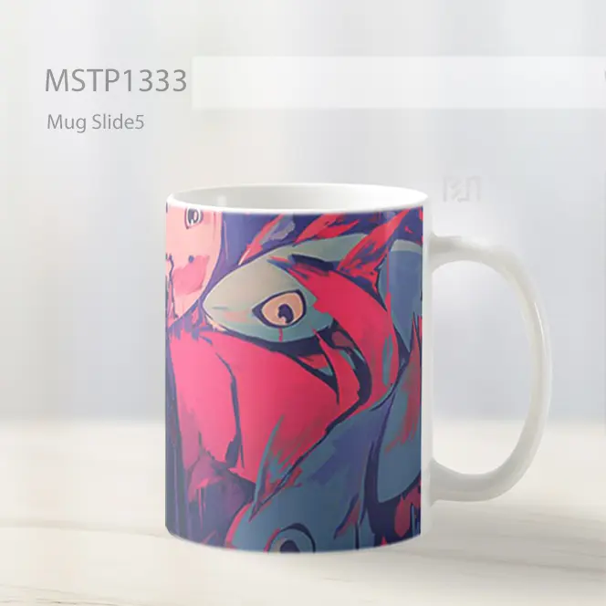 Itachi Uchiha Graffiti Dinding Mug MSTP1333 - All-side / Desain