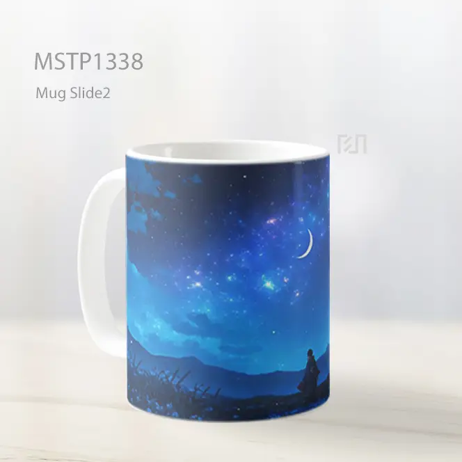Itachi Uchiha Malam Bulan Anime Mug MSTP1338 - All-side / Desain