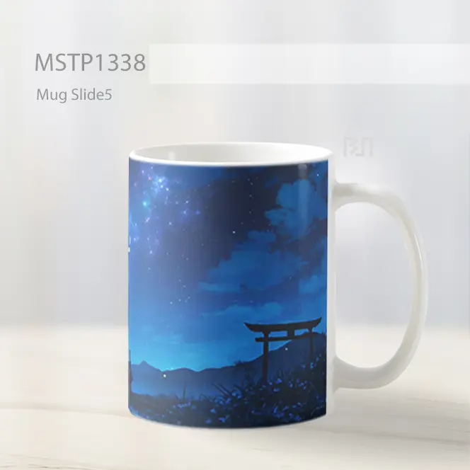 Itachi Uchiha Malam Bulan Anime Mug MSTP1338 - All-side / Desain
