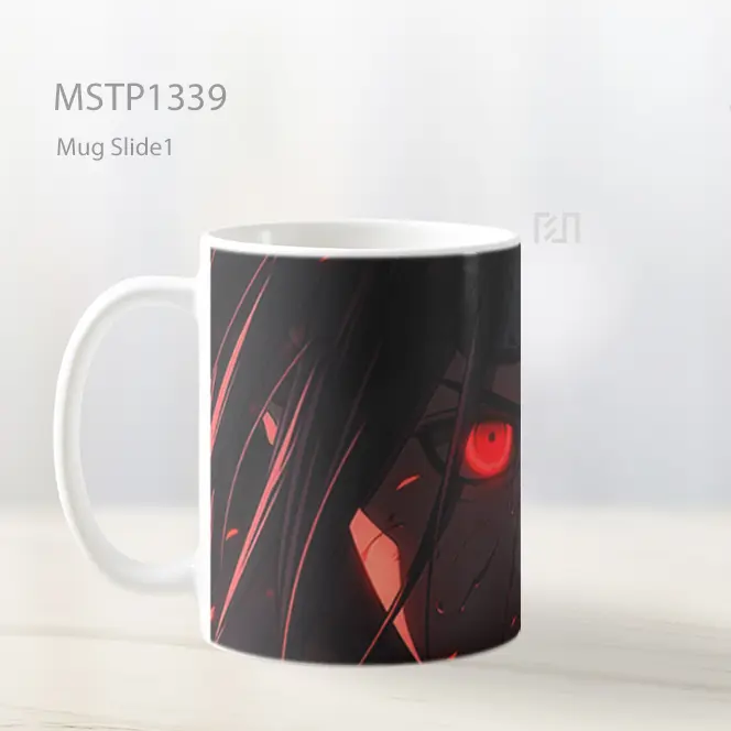 Itachi Uchiha Mata Merah Naruto Mug MSTP1339 - All-side / Desain