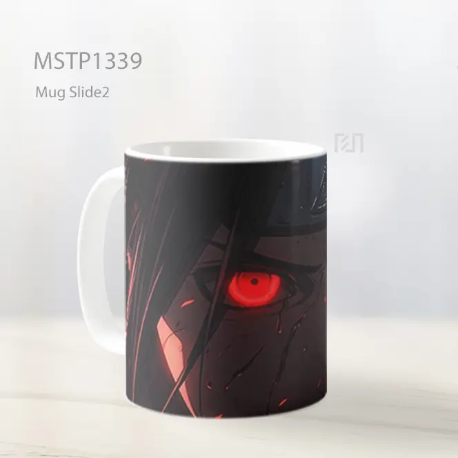 Itachi Uchiha Mata Merah Naruto Mug MSTP1339 - All-side / Desain