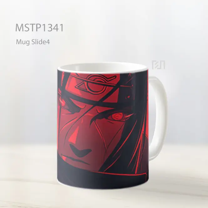 Itachi Uchiha Naruto Merah Tegas Mug MSTP1341