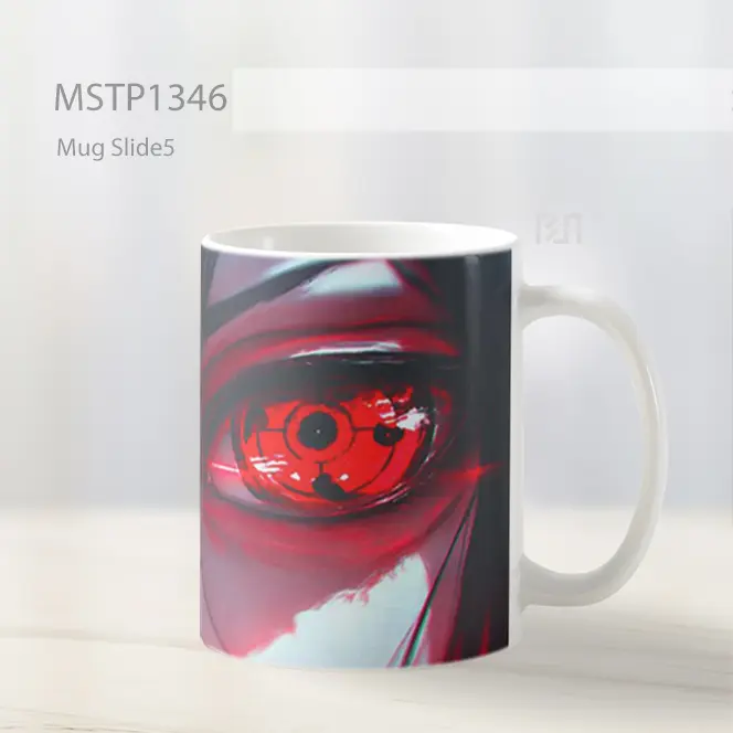Itachi Uchiha Sharingan Eye Closeup Mug MSTP1346 - All-side / Desain