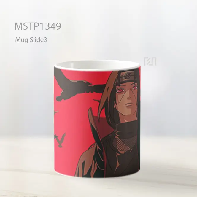 Itachi Uchiha With Ravens Mug MSTP1349 - All-side / Desain