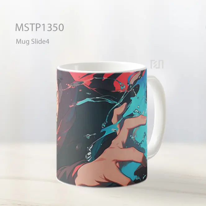 Itadori Jujutsu Kaisen Energi Merah Mug MSTP1350