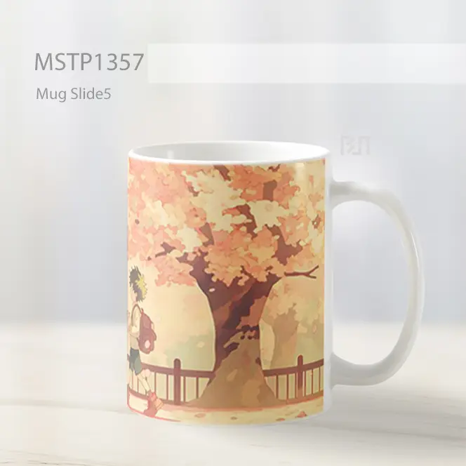 Izuku Midoriya Jalan Sakura Mug MSTP1357 - All-side / Desain