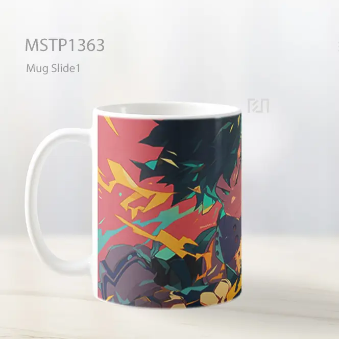 Izuku Midoriya My Hero Academia Mug MSTP1363 - All-side / Desain