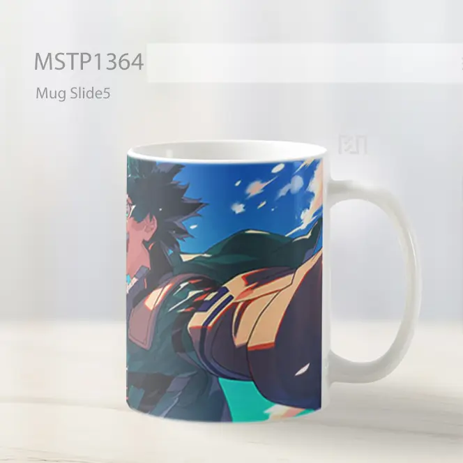 Izuku Midoriya My Hero Academia Mug MSTP1364 - All-side / Desain