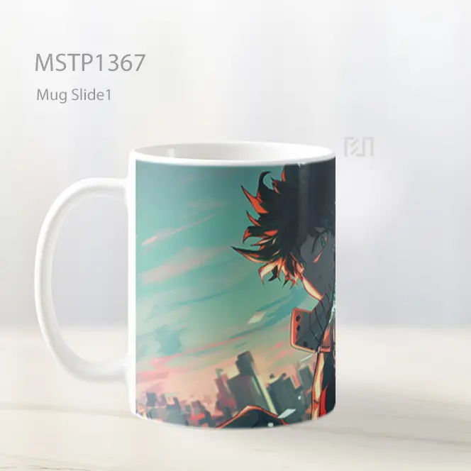 Izuku Midoriya One For All Mug MSTP1367 - All-side / Desain