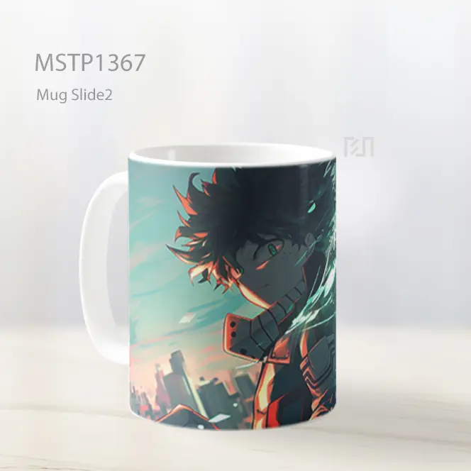 Izuku Midoriya One For All Mug MSTP1367 - All-side / Desain