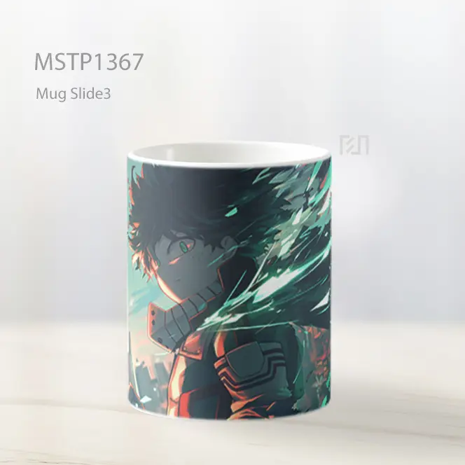 Izuku Midoriya One For All Mug MSTP1367 - All-side / Desain