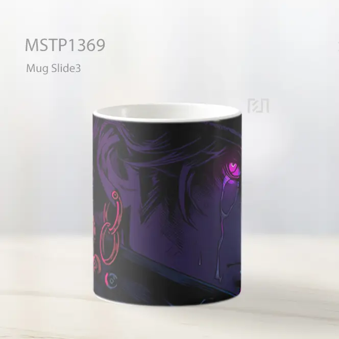 Jba Jotaro Kujo Menangis Mata Bersinar Mug MSTP1369 - All-side / Desain