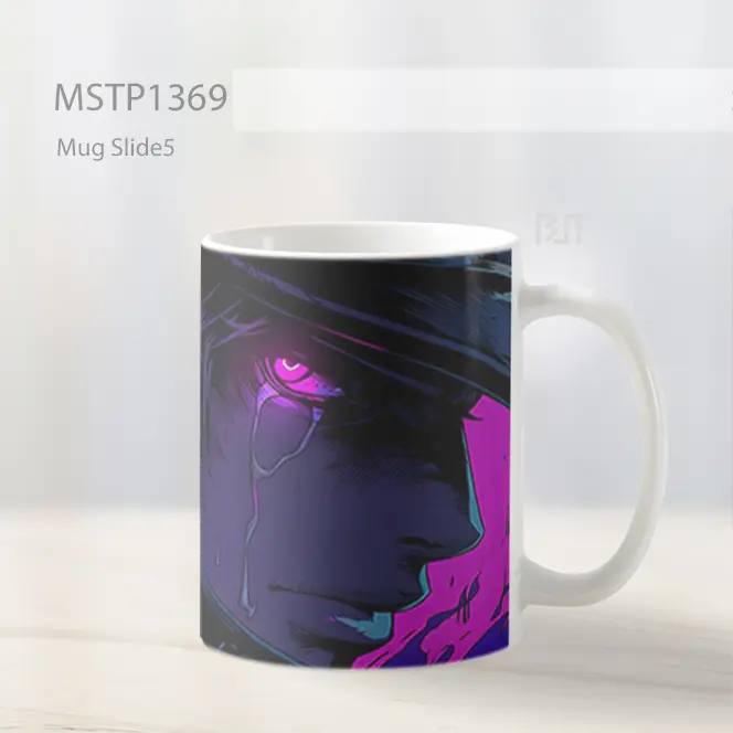 Jba Jotaro Kujo Menangis Mata Bersinar Mug MSTP1369 - All-side / Desain