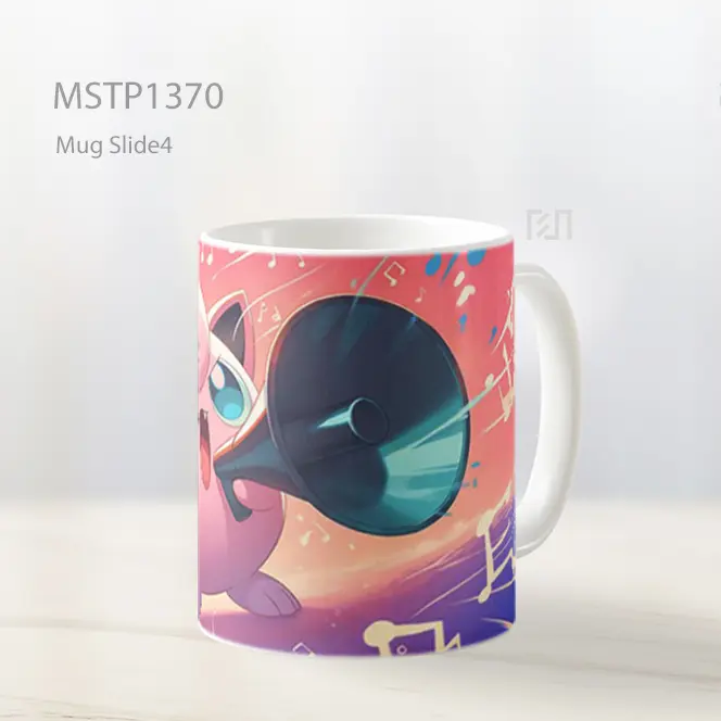 Jigglypuff Bernyanyi Dengan Speaker Mug MSTP1370