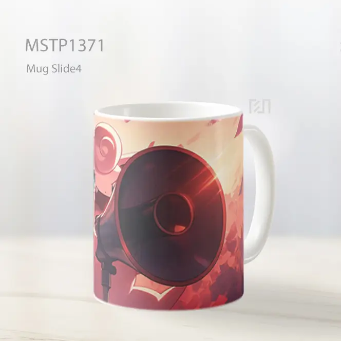 Jigglypuff Pertunjukan Megafon Mug MSTP1371