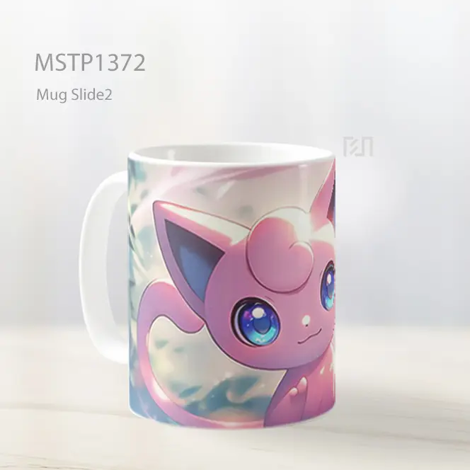 Jigglypuff Pokemon Mug MSTP1372 - All-side / Desain