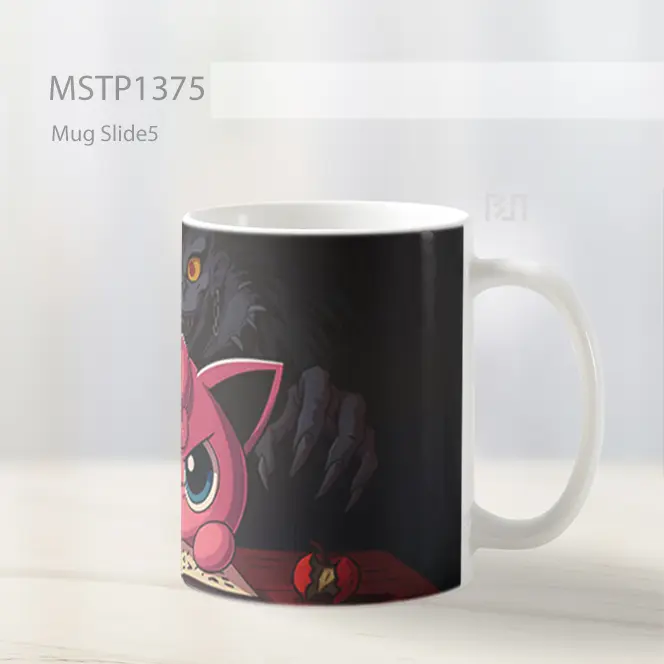 Jigglypuff X Death Note Mug MSTP1375 - All-side / Desain