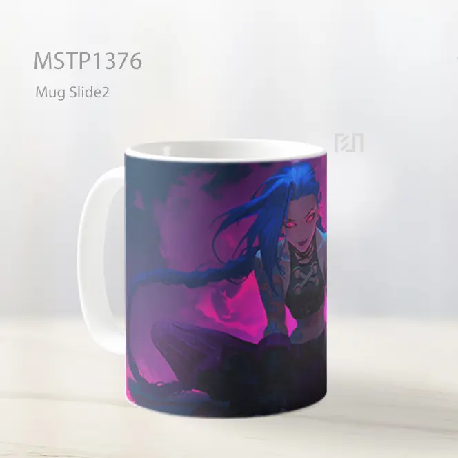 Jinx Arcane Asap Bawah Tanah Mug MSTP1376 - All-side / Desain