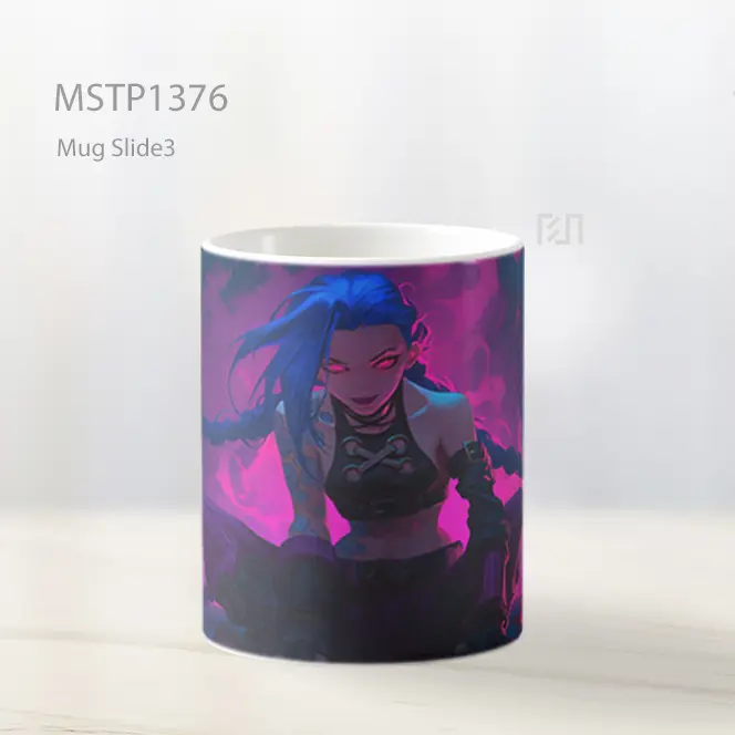 Jinx Arcane Asap Bawah Tanah Mug MSTP1376 - All-side / Desain