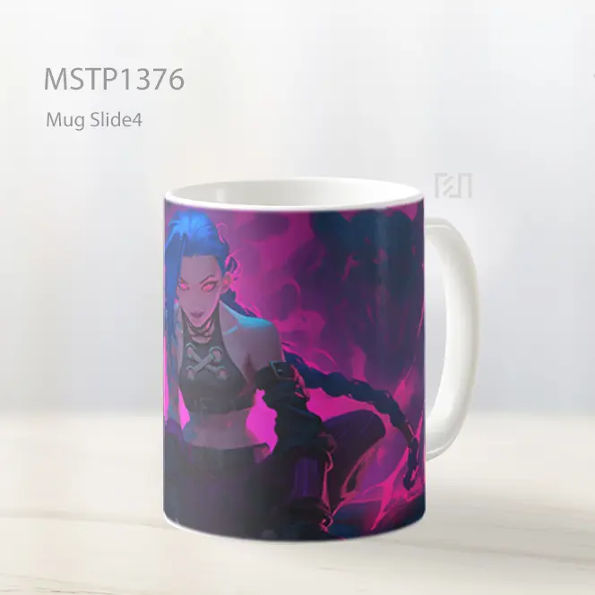 Jinx Arcane Asap Bawah Tanah Mug MSTP1376