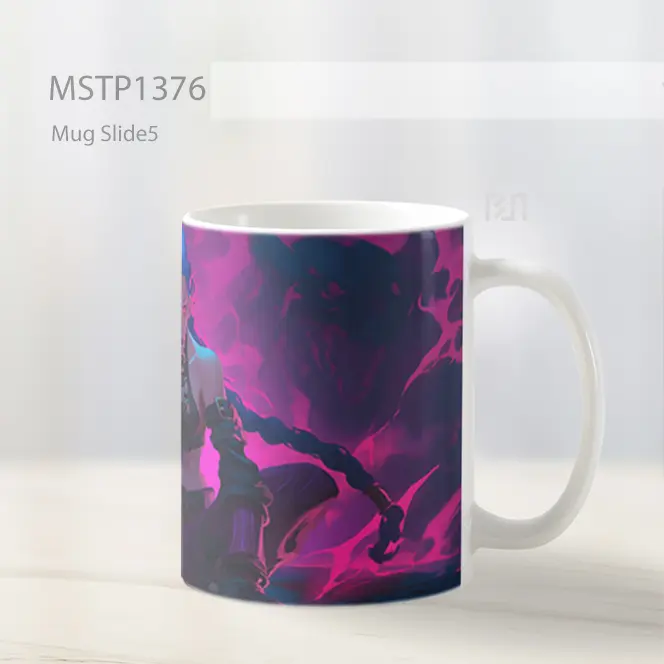 Jinx Arcane Asap Bawah Tanah Mug MSTP1376 - All-side / Desain