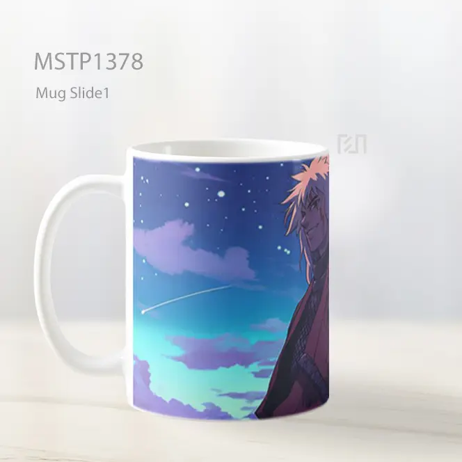 Jiraiya Naruto Malam Berbintang Mug MSTP1378 - All-side / Desain