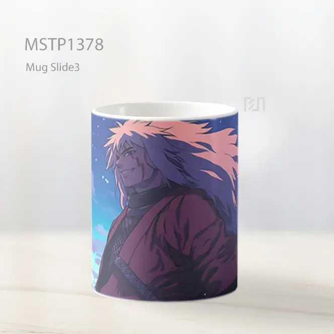 Jiraiya Naruto Malam Berbintang Mug MSTP1378 - All-side / Desain
