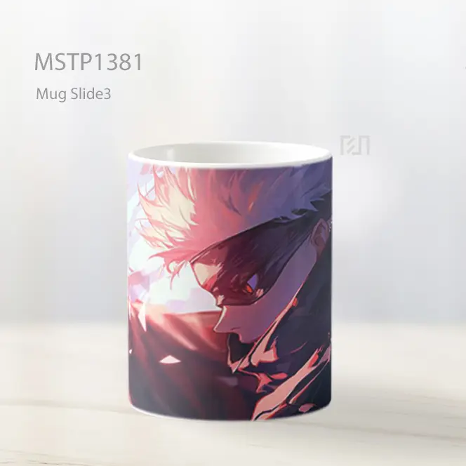Jjk Satoru Gojo Baju Gelap Mug MSTP1381 - All-side / Desain