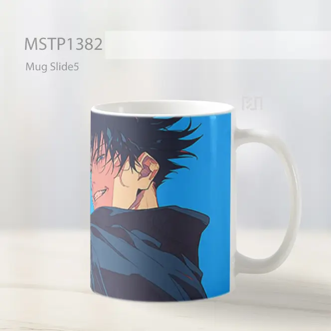 Jjk Toji Fushiguro Anime Mug MSTP1382 - All-side / Desain