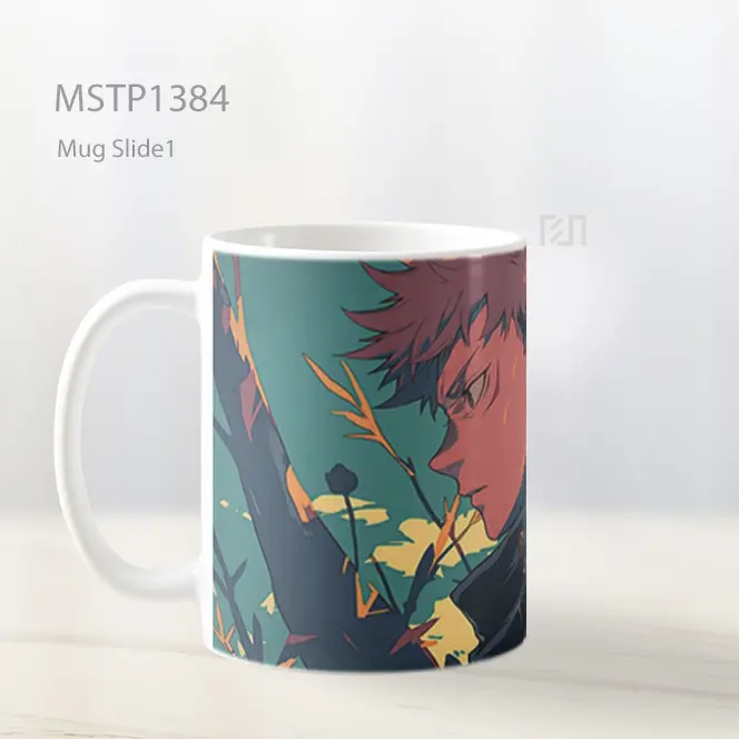 Jjk Yuji Itadori Anime Mug MSTP1384 - All-side / Desain