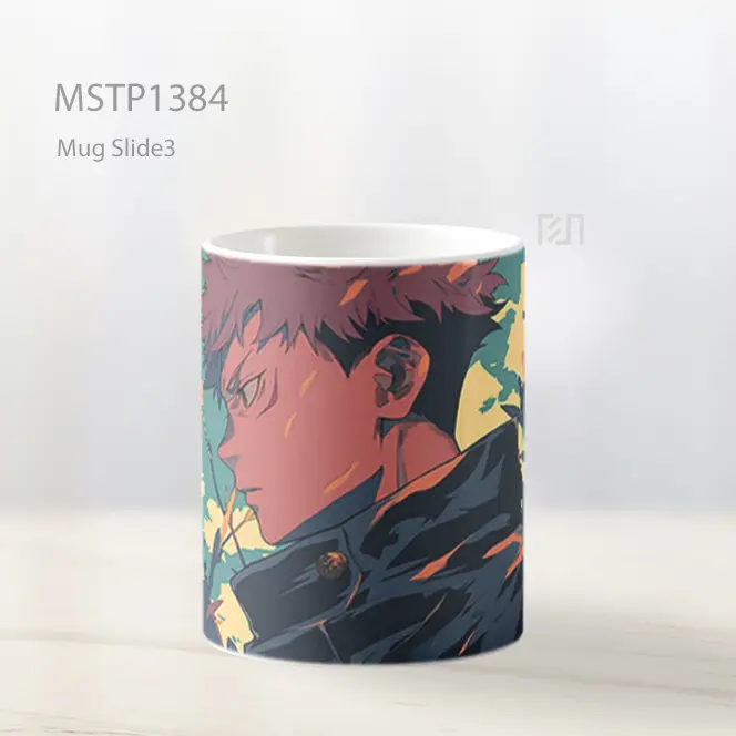 Jjk Yuji Itadori Anime Mug MSTP1384 - All-side / Desain