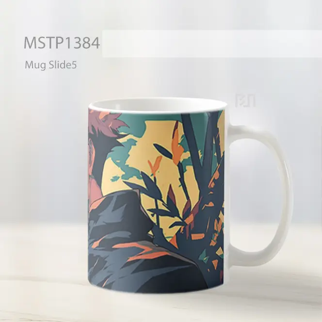 Jjk Yuji Itadori Anime Mug MSTP1384 - All-side / Desain