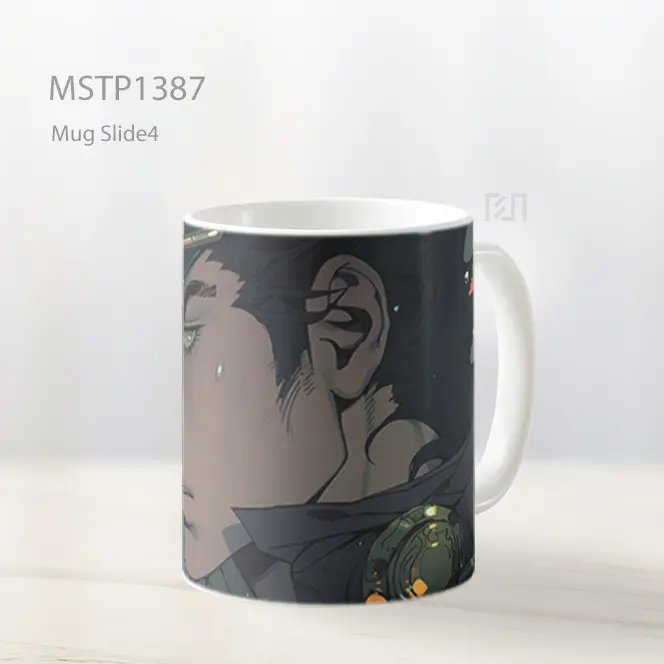 Jojo Bizarre Adventure Jotaro Kujo Di Bawah Hujan Mug MSTP1387