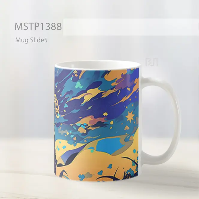 Jojo Bizarre Adventure Jotaro Kujo Star Platinum Kuat Mug MSTP1388 - All-side / Desain