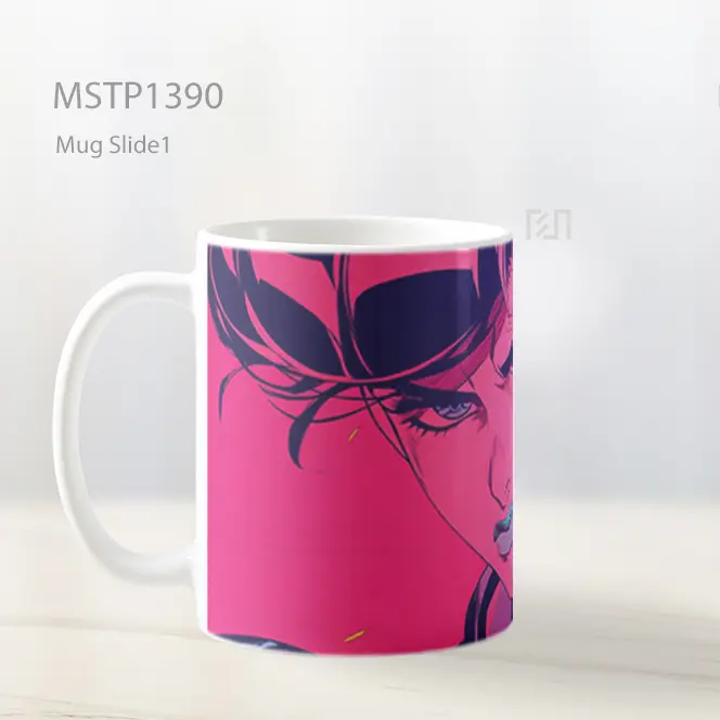 Jojo Jizarre Adventure Portrait Intens Mug MSTP1390 - All-side / Desain