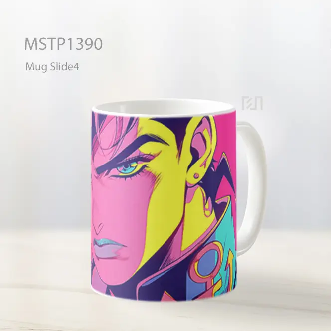 Jojo Jizarre Adventure Portrait Intens Mug MSTP1390