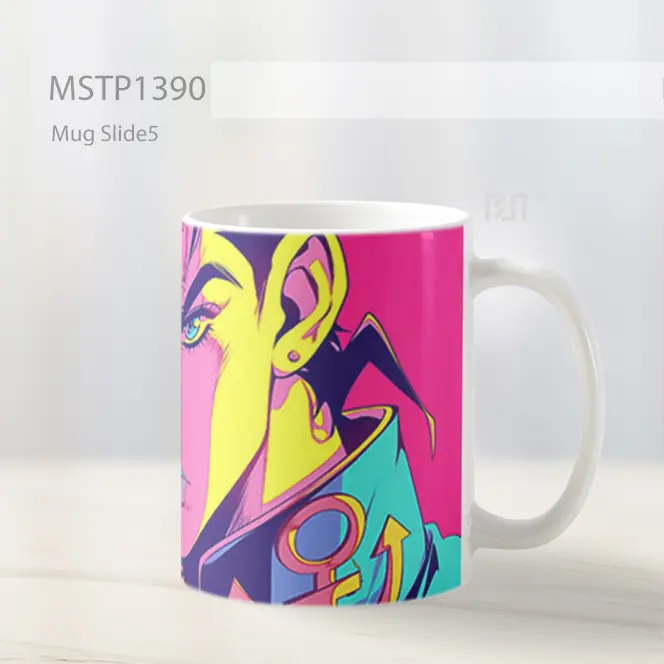 Jojo Jizarre Adventure Portrait Intens Mug MSTP1390 - All-side / Desain