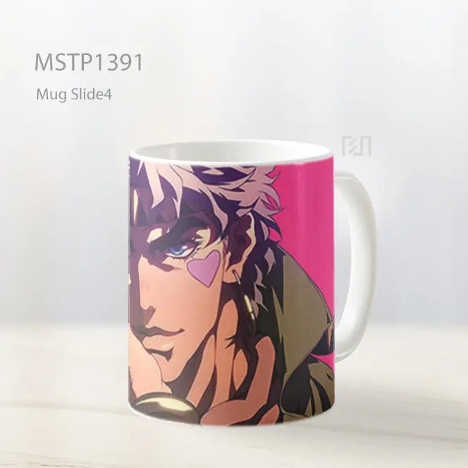 Jojo Joseph Joestar Latar Pink Mug MSTP1391