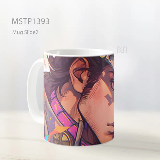 Jojos Bizarre Adventure Jotaro Kujo Art Mug MSTP1393 - All-side / Desain