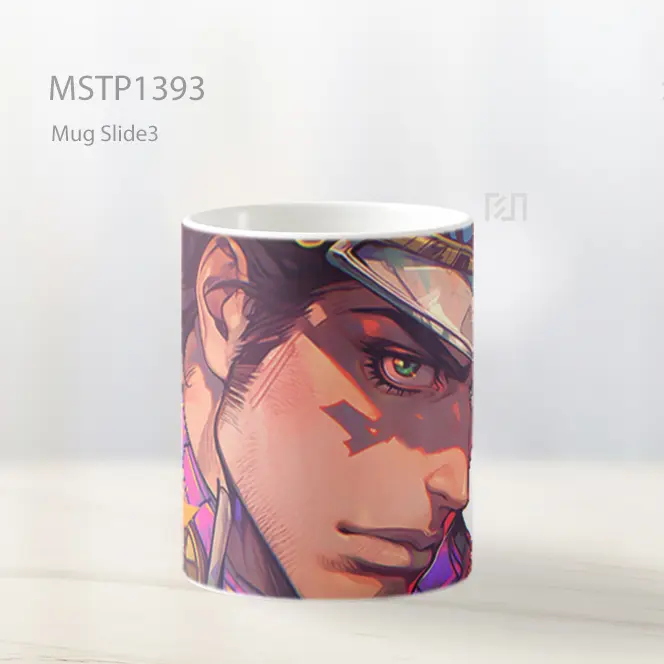 Jojos Bizarre Adventure Jotaro Kujo Art Mug MSTP1393 - All-side / Desain