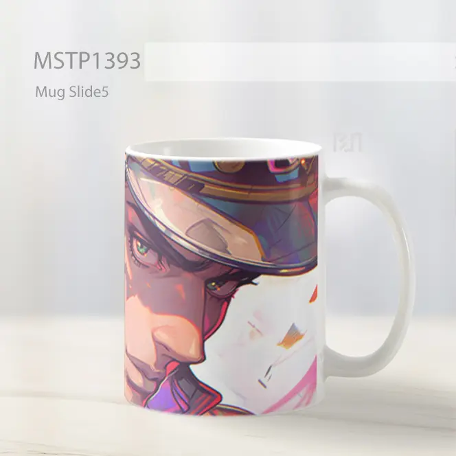 Jojos Bizarre Adventure Jotaro Kujo Art Mug MSTP1393 - All-side / Desain