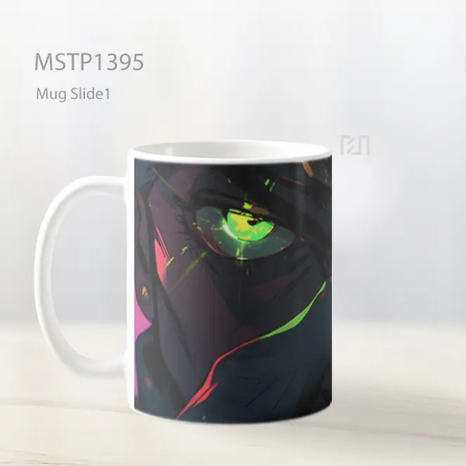 Jojos Bizarre Adventure Jotaro Kujo Mata Hijau Mug MSTP1395 - All-side / Desain