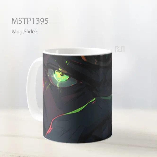 Jojos Bizarre Adventure Jotaro Kujo Mata Hijau Mug MSTP1395 - All-side / Desain
